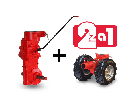 AKCE Set převodových skříní DSK-317.1/S + DSK-316.1PSVN